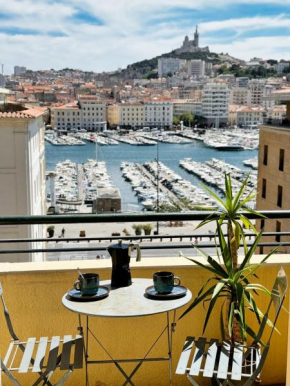 Vue Incroyable & Confort au Vieux Port 4 personnes